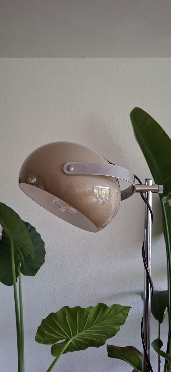 Lampada da terra Vintage Dijkstra | Space Age 'Mushroom' | Anni '70, Lampade da terra, Metallo, Plastica (foto 3 di 14)