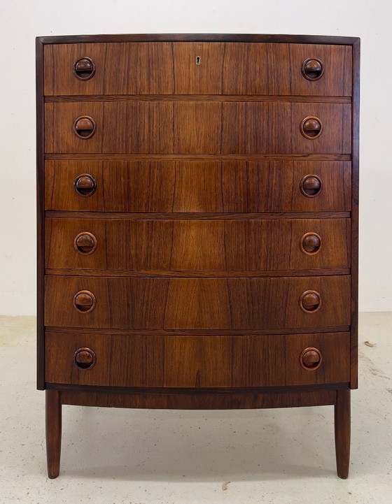 Image 1 of Commode bombée en palissandre par Kai Kristiansen