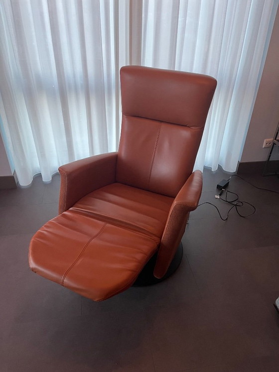 Prominent sta-op stoel – Verstelbare relaxstoel, Leather, Textile (photo 5 of 9)