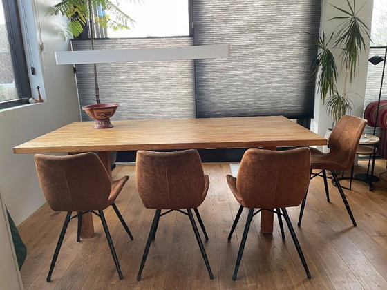 Image 1 of Tavolo da pranzo in teak massello