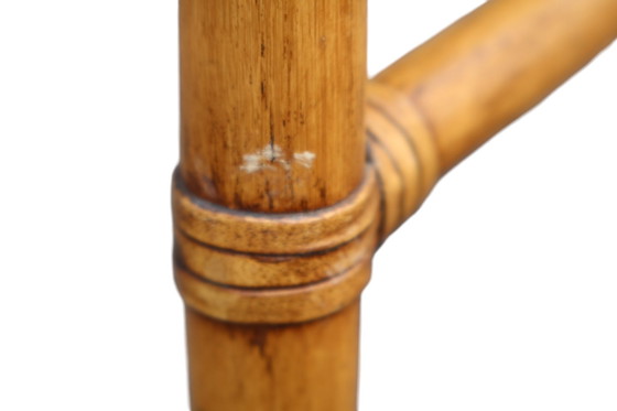 Image 1 of 6 sedie da pranzo in bambù