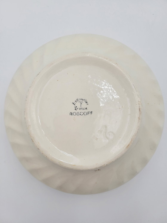 Image 1 of Plat En Porcelaine De Roscoff