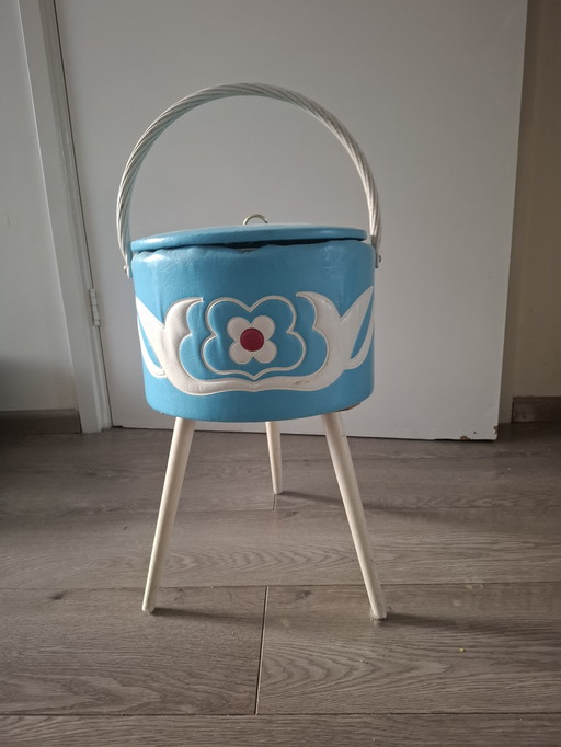 Sewing box/side table