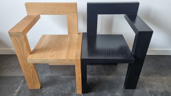 Image 1 of set STELTMAN stoelen geïnspireerd op oorspronkelijke ontwerp