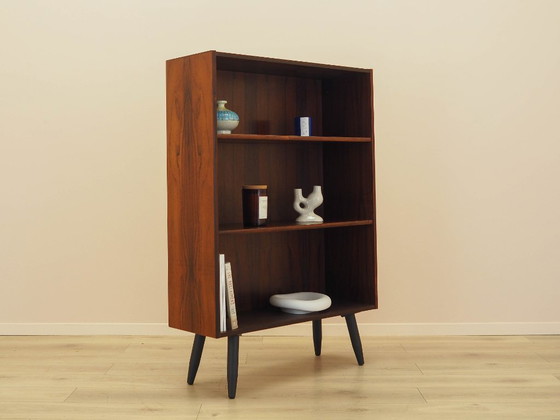 Image 1 of Boekenkast van palissanderhout, Deens ontwerp, jaren 70, gemaakt in Denemarken.