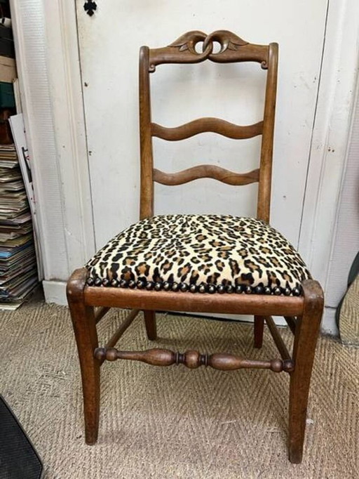 Schlafzimmerstuhl Leopard