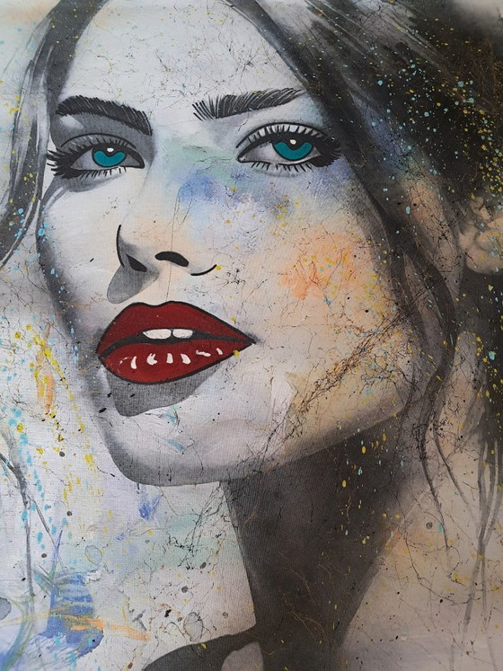 Image 1 of GONGAS - Suspicious - Toile d'artiste
