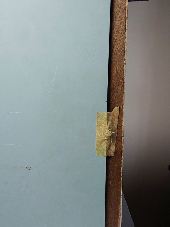 Image 1 of Espejo de ventana de Rajastán en hueso pintado a mano con decoración ecuestre, antiguo, principios del siglo XX.