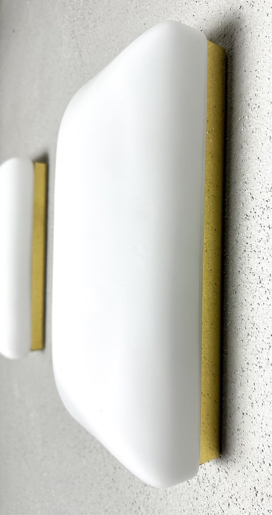 Image 1 of Paire d'appliques murales vintage