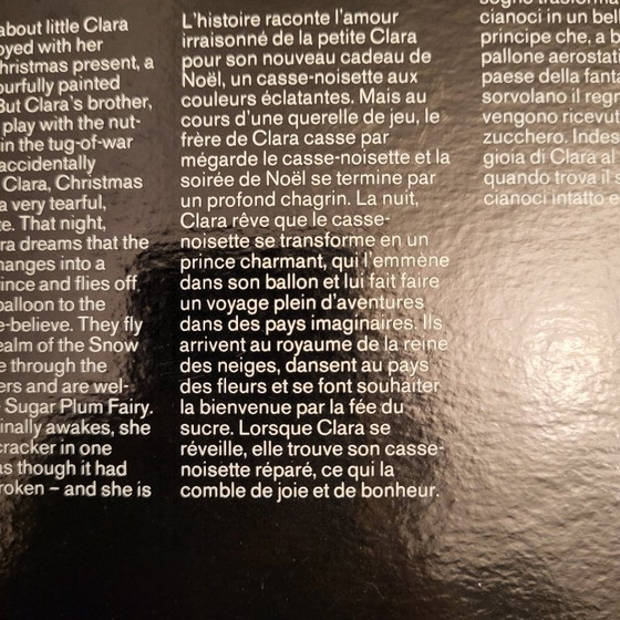 Image 1 of Oval convex frame and painting on glass, Clara Nutcracker Rosenthal, Bjorn Wiinblad Sweden