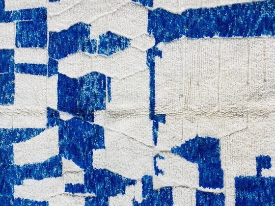 Image 1 of Handgeknüpfter marokkanischer Beni-Ouraine-Wollteppich, 2/3 m