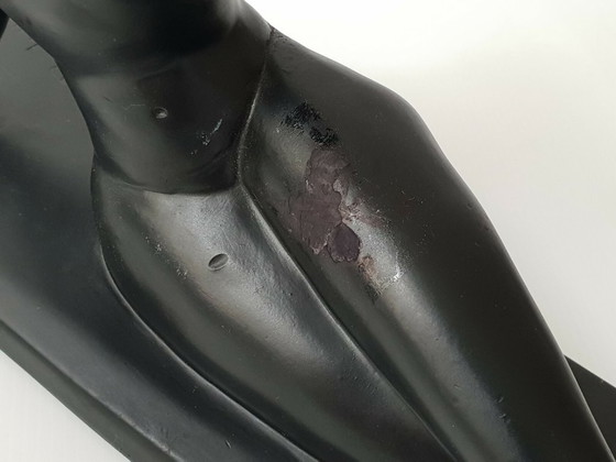 Image 1 of SUPERB AFRICAN NUDE PLASTER BY LEO PAGLIAI 1950 VINTAGE ROCKABILLY 50S 50'S 