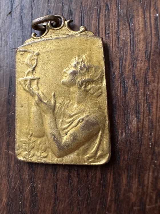 Image 1 of Set di medaglie vintage del ciclocross belga – Le Soir “Cross du Soir” 1924-1947 – 10 pezzi