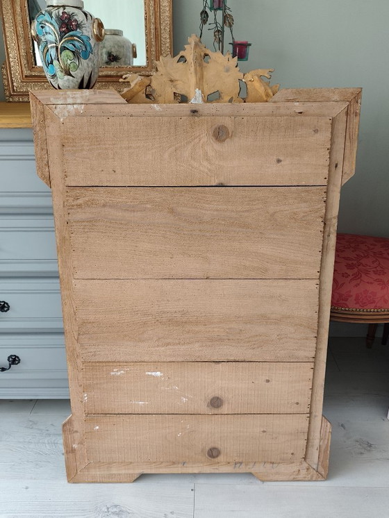 Image 1 of Grande specchio con frontale in stile Napoleone III