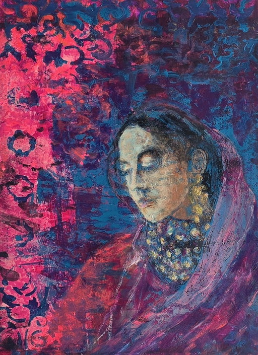 Cuadro – schilderijen tekeningen, Paper, Canvas