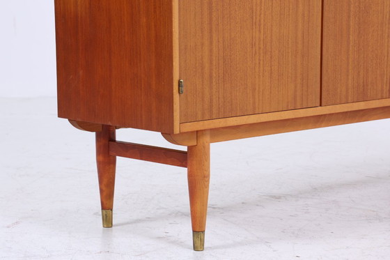 Image 1 of Bellissima credenza d'epoca anni '60 - Mid Century - armadio a cassetti in legno #04-76