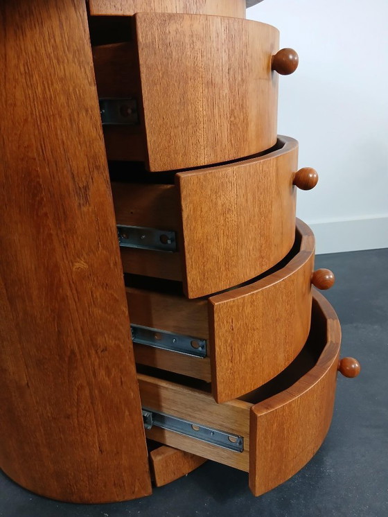 Image 1 of Schreibtisch aus massivem Teakholz von C.F. Christensen für CFC Silkeborg