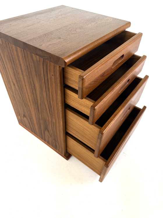 Image 1 of Vintage teakhouten ladekast, Dyrlund ‘80