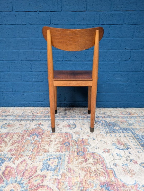 Image 1 of 4x Vintage Danish chairs, 1960s