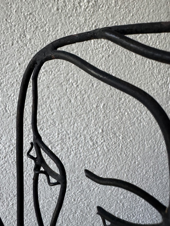 Image 1 of Scultura in filo metallico degli anni '60