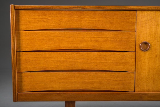 Image 1 of Ulvö dressoir van teakhout, ontworpen door Erik Wörtz voor Ikea, 1964.