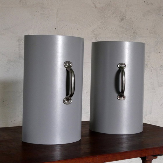 Paar Ligne Roset Lampen – Tischlampen, Metall (photo 3 of 7)