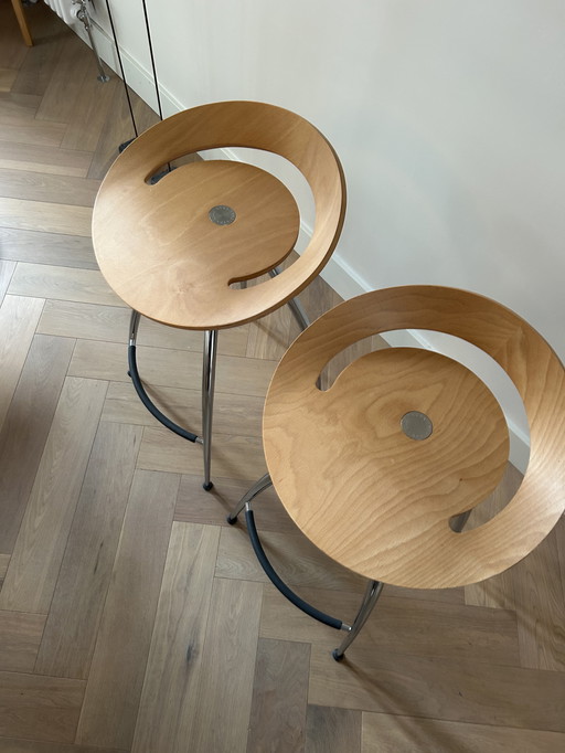 Magis lyra bar stools