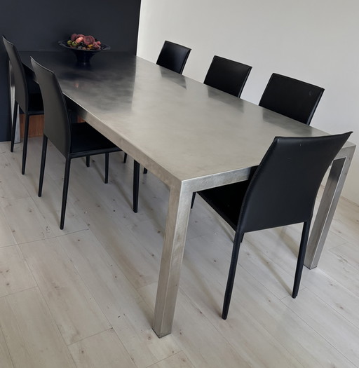 Semless Dining Table – eettafels, Metal, rvs