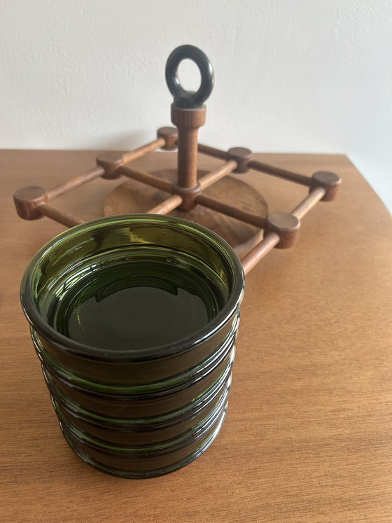 Image 1 of Nissen Denmark lazy Susan in vintage Bodum style
