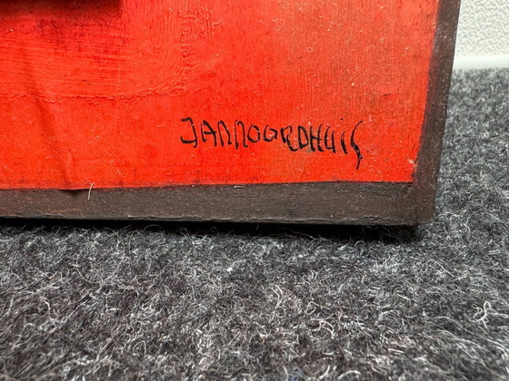 Image 1 of Triptychon des Künstlers Jan Noordhuis aus Noordwijk