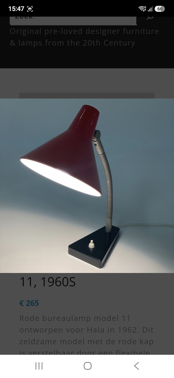 Image 1 of Lampe de bureau Hala Zeist