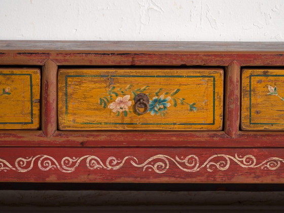 Mobile basso antico in legno di olmo – Cina, circa 1900 – Credenze con vetrina, Iron (photo 40 of 40)