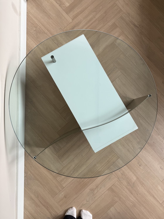 Image 1 of Mesa de centro de cristal Caspirini Klee (con cajón)