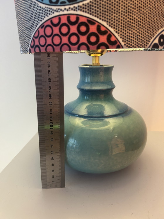 Image 1 of Akzentlampe aus seltener Jasba Vase - West German Pottery