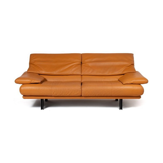 Alanda Bank van Paolo Piva voor B&B Italia, jaren 80 – Banken, Leather, Metal (photo 2 of 10)