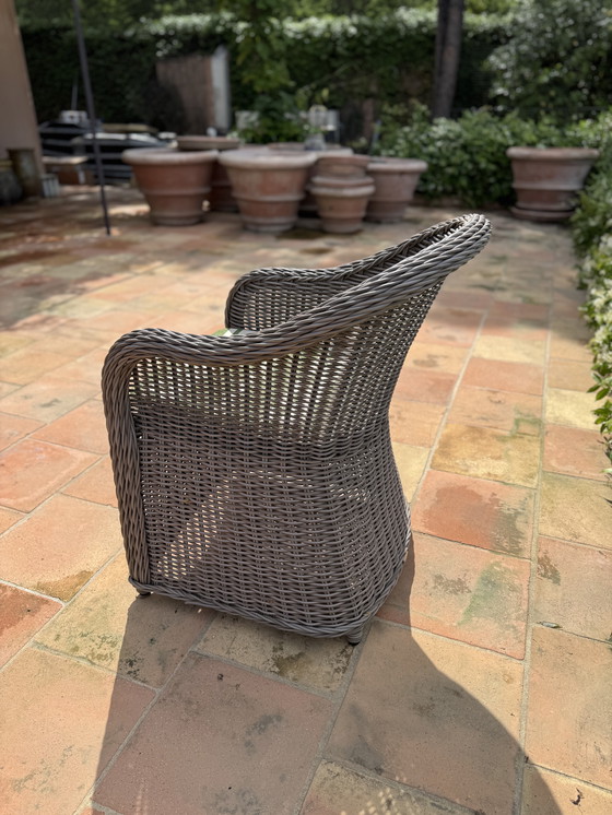 Image 1 of x 17 Rieten Riviera Eetkamerstoelen