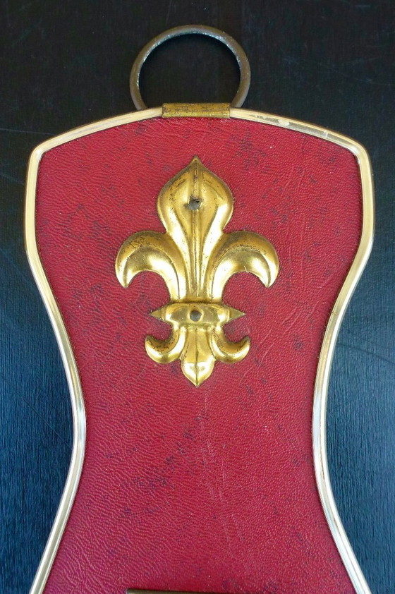 Image 1 of Vintage Banjo barometer, thermometer and hygrometer.