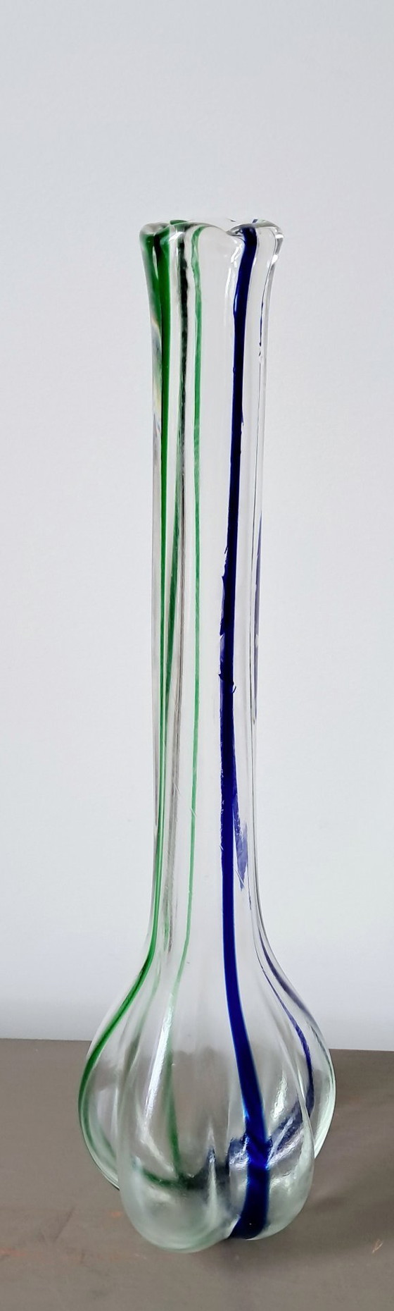 Image 1 of Soliflore vaas van Murano sommerso glas. Archimede Seguso. 1960/1970