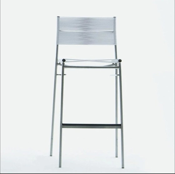 Image 1 of 2x Bonacina Miss B stools - design Tito Agnoli