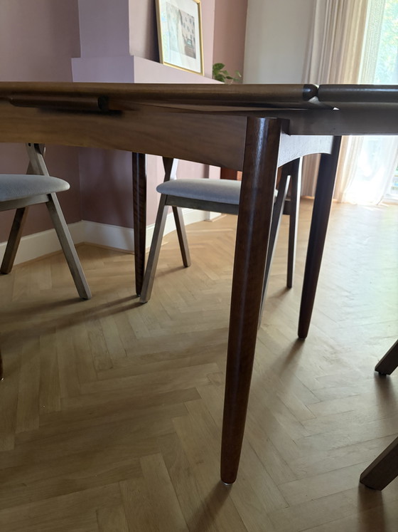 Vintage Danish Design Dining Table – Wood (photo 8 of 9)