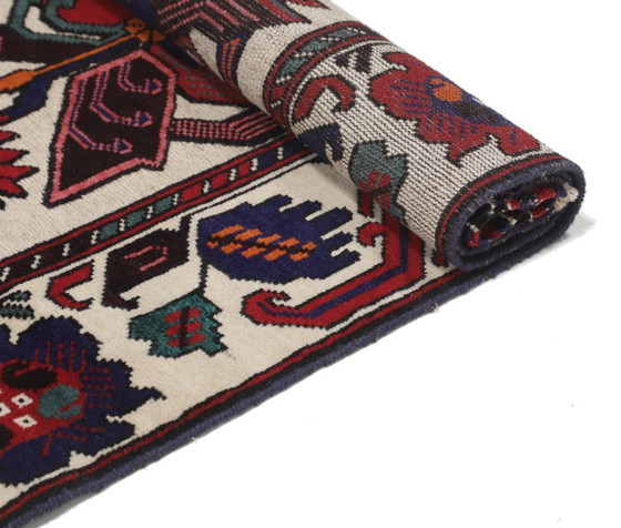 Image 1 of Afghan Kelim Deco Art Handwoven New Rug 373 x 80 cm