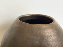 Große Keramikvase von Mobach mit Bronzeglasur