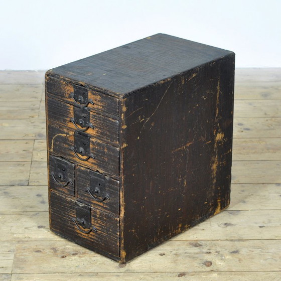 Antieke Japanse Ko-Dansu met origineel ijzerbeslag, circa 1900 – Ladekasten, Iron, Wood (photo 8 of 10)