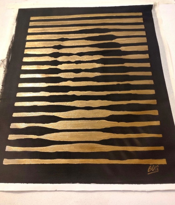 Image 1 of Walter Geraci - Gioconda Stripes Gold