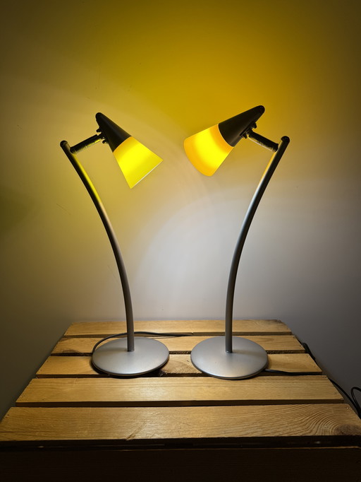 2x Happy Light Table Lamp