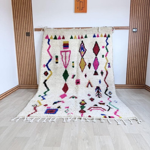 Marokkaans Berber wollen tapijt 250/170 cm – vloerkleden en tapijten, Wool