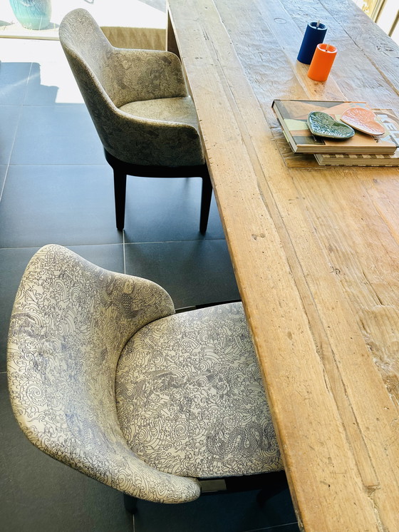 Image 1 of Molteni &C Chelsea Jean Paul Gaultier sedie 5 pezzi