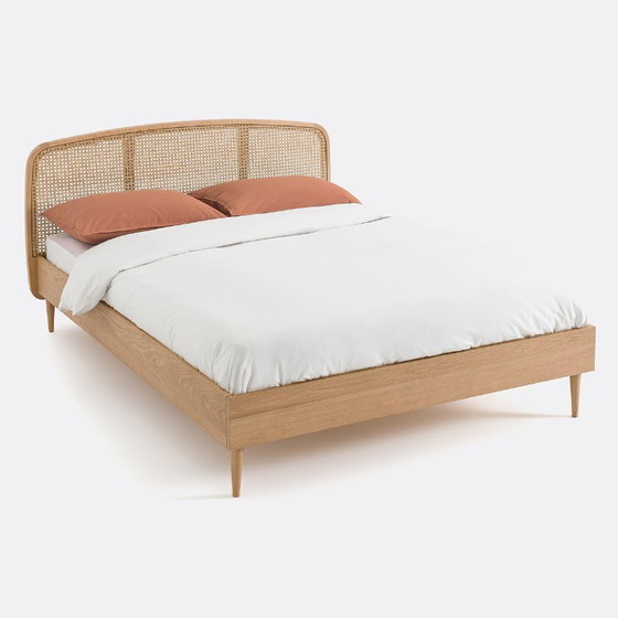 La Redoute Intérieurs Buisseau Bed 160x200 — Eiken en Rotan – Tweepersoonsbedden, Wood (photo 8 of 8)
