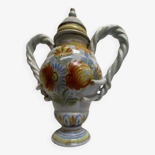 Henriot Quimper amphora vase