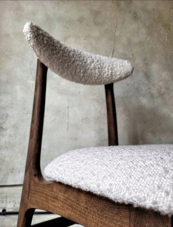 Image 1 of Chaise de salle à manger vintage polonaise style milieu du siècle, modèle 200-190, par R.Hałas PRL Designe